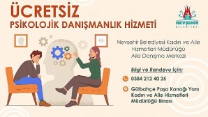 Nevşehir Belediyesi Aile Danışma Merkezi’nde ücretsiz Psikolojik Danışmanlık Hizmeti