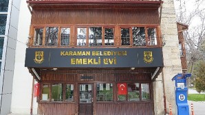 Karaman belediyesi emekli evi açıldı