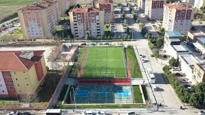 Lüleburgaz Belediyesi’nin yeni spor alanı tamamlandı