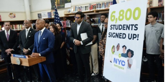 New York Belediye Başkanı Adams, New Yorklu gençlere yönelik ücretsiz Tele-Ruh Sağlığı hizmeti açtı