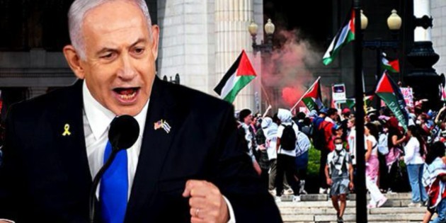 Netanyahu’nun ABD Kongresi’nde ayakta alkışlanmasına peş peşe tepki: ‘Yazıklar olsun size’