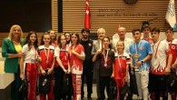 Başarılarını Başkan Turgay Erdem ile paylaştılar