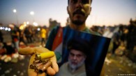 Sadr yanlılarının protestosunda en az 12 kişi öldü