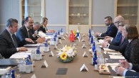 Türkiye, İsveç ve Finlandiya heyetleri arasında ilk toplantı