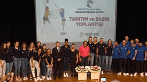 Çukurova Belediyesi ADS Kadın Voleybol Takımının tanıtım toplantısı yapıldı