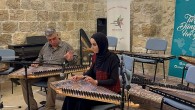 Filistinli Çocuklar Kudüs Yunus Emre Türk Kültür Merkezinde Kanun Şöleni Verdi