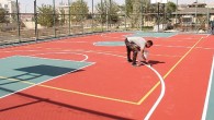 Van Büyükşehir Okul Bahçelerine Spor Sahaları Yapıyor