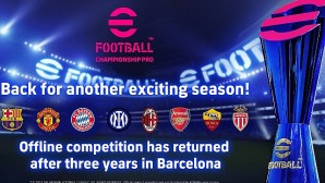 KONAMI, eFootball Championship Pro 2023’te Yarışacak Sekiz Kulübü Duyurdu