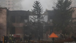 Ukrayna’da helikopter düştü: İçişleri Bakanı öldü