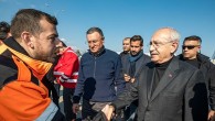 CHP lideri Kılıçdaroğlu, İzmir Büyükşehir’in Hatay’daki koordinasyon merkezini ziyaret etti