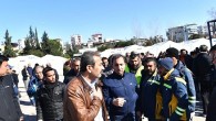 Çukurova Belediye Başkanı Soner Çetin, tüm birimleriyle 24 saat görev başında olduklarını söyledi
