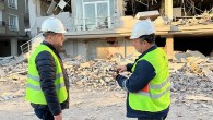 Deprem bölgesindeki yapılarda incelemelerde bulunan EÜ bilim ekibi İzmir’e döndü