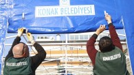 Konak Belediyesi Kahramanmaraş’ta 100 ailelik çadırkent kuruyor