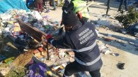Yenişehir Belediyesi Hatay’da çevre temizliği çalışmalarına destek veriyor