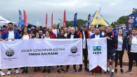 CK Enerji Akdeniz Bölgesi çalışanları, afetzede öğrencilerin eğitimleri “Yarıda Kalmasın” diye koştu
