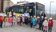 Çocuklara Otobüste Deprem Eğitimi