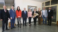Ege Bölgesi Sivas ve Erzincan Dernekleri Federasyonu’ndan Başkan Çerçioğlu’na Nezaket Ziyareti