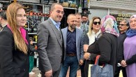AK Parti İzmir Milletvekili Kırkpınar, Aliağa’da vatandaşları telefonla arayarak Cumhurbaşkanı Erdoğan’ın katılacağı mitinge davet etti