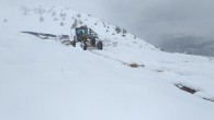 Antalya’da Nisan ayında karla mücadele çalışması
