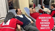 Konya Büyükşehir Belediye Başkanı Uğur İbrahim Altay Herkesi Kan Bağışı Yapmaya Davet Etti