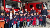 Nevşehir Belediyesi İtfaiye Müdürlüğü, çeşitli okullardan gelen öğrencileri ağırlıyor