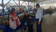 Başkan Topaloğlu Çamyuva pazar esnafını ziyaret etti