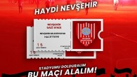 Nevşehir Belediyespor-Hacettepe Müsabakası İçin Bilet Fiyatları 1 TL’ye Düşürüldü