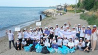 Silivrili Öğrenciler Marmara Denizi’nde Kıyı Temizliği Yaptı