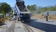 Alanya Beldibi yolunda asfalt çalışmaları başladı
