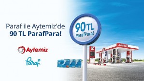 Aytemiz ve Halkbank’tan kazandıran kampanya: Akaryakıt alışverişlerinde Paraf Kart’la 90 TL ParafPara!