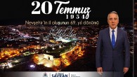 Başkan Savran’ın Nevşehir’in il oluşunun 69. Yıl dönümünde mesaj 