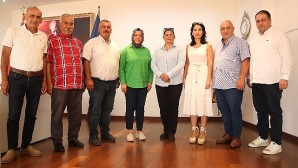 İncirliova’nın CHP ve İYİ Parti’li Belediye Meclis Üyeleri Başkan Çerçioğlu’nu ziyaret etti