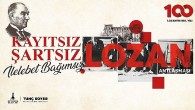 İzmir Lozan Antlaşması’nın 100. yılını kutluyor