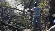 Kemer’deki orman yangınına müdahale sürüyor