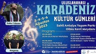 Antalya Büyükşehir Belediyesi Uluslararası Karadeniz Kültür Günleri etkinliği düzenliyor
