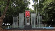 Atatürk heykelinin bakımı tamamlandı