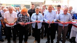 Aydın Büyükşehir Belediye Başkanı Özlem Çerçioğlu Çine Peynir Halı Kapalı Pazar Yeri’nin Açılışına Katıldı