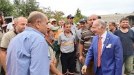Bayrampaşa Belediye Başkanı Atila Aydıner, işçilerle buluştu