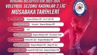 Bergama Belediyesi Voleybol Takımı Maç Takvimi belli oldu