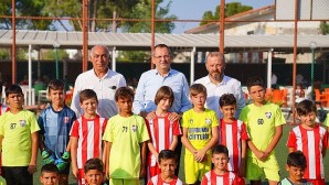 Cumhuriyet Kupası Başkan Ergin’in Santra Vuruşuyla Başladı
