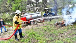 İzmir’de orman yangınlarıyla mücadelede büyük başarı