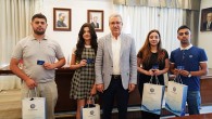 Rektör Prof. Dr. Budak EÜ’de eğitim görecek Azerbaycanlı öğrencileri ağırladı
