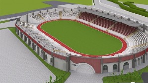 Kumluca Atatürk Stadyumu’nun temeli atılıyor