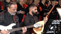 100 kişilik Türk Halk Müziği Cumhuriyet Korosu Kemer’de konser verdi