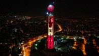 Atatürk Ankara Cumhuriyet Kulesi’nde 100. Yıla özel muhteşem ışıklandırma