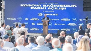 Başkan Soyer Kosova Bağımsızlık Parkı açılışında konuştu “Buca Metrosu’nu tarihinden önce bitireceğiz”