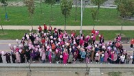 “Meme Kanseri Farkındalık Ayı” kapsamında Kocaelili kadınlar sabah yürüyüşü