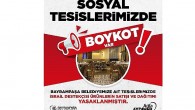 Bayrampaşa Belediyesi’nden İsrail ürünlerine boykot kararı