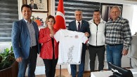 Antalyaspor heyetinden Başkan Topaloğlu’na ziyaret