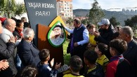 Yaşar Kemal Parkı Çiğli’de Törenle Açıldı